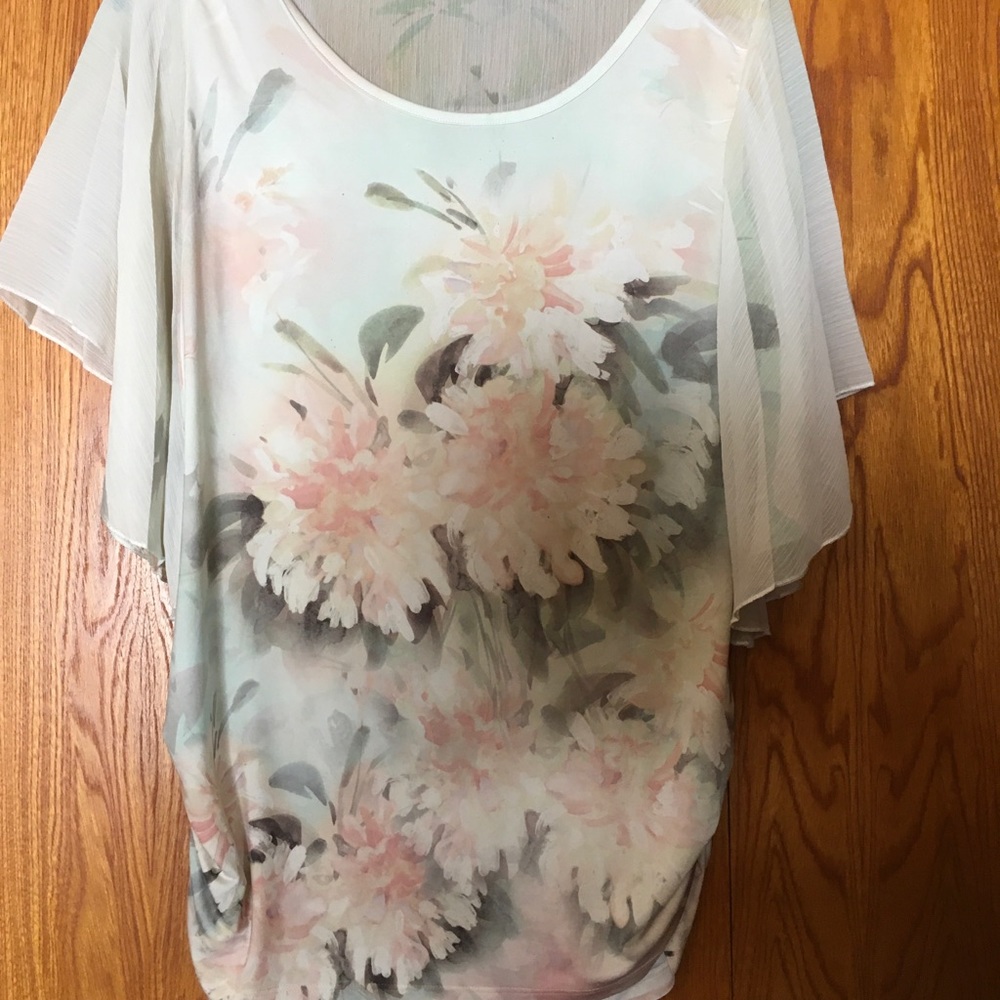 Romantic rose top
